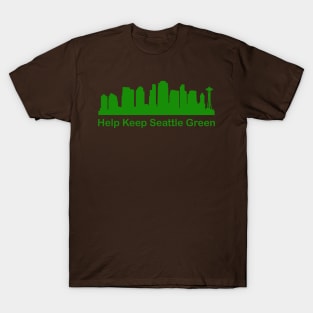 Help Keep Seattle Green - Recycle T-Shirt